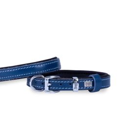 Doggie Konforlu Gerçek Deriden El Yapımı Köpek Boyun Tasması 1,5×25-30cm – Royal Royal