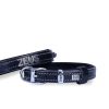 Doggie Konforlu Gerçek Deriden El Yapımı İsimlikli Köpek Boyun Tasması 1,5×25-30cm – Siyah