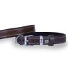 Doggie Konforlu Gerçek Deriden El Yapımı Köpek Boyun Tasması 2×30-35cm – Kahverengi