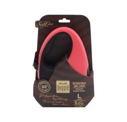 Doggie Otomatik Uzatma Tasması Soft Seri Pembe 50Kg/5Mt