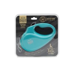 Doggie Otomatik Uzatma Tasması Master Seri Mavi 50Kg/5Mt