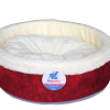 PetPretty Spesiyal Simit Köpek Yatağı 46 Cm Kırmızı