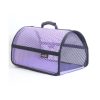 MİGNO FLYBAG Voyager Fileli Kedi Köpek Taşıma Çantası – Mor