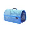 MİGNO FLYBAG Voyager Fileli Kedi Köpek Taşıma Çantası – Mavi