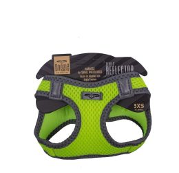 Doggie Havalı Dokuma Reflektör Serisi Küçük Irk Göğüs Tasması Sarı 3Xs-22-26Cm