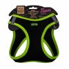 Doggie Havalı Dokuma Neon Serisi Küçük Irk Göğüs Tasması Sarı L-42-48Cm