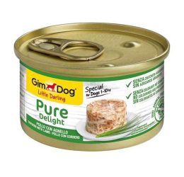 Gimdog Pure Delight Kuzulu Tavuklu Köpek Konservesi 85gr