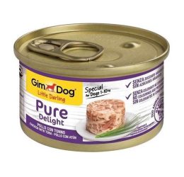 Gimdog Pure Delight Ton Balıklı Tavuklu Köpek Konservesi 85gr