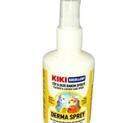 Kiki Excellent Derma Sprey Kuşlar için Tüy ve Deri Bakım Spreyi 100 Ml