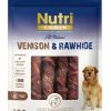 Nutri Canin Rawhide Geyik Eti Sargılı Kemik Köpek Ödülü 120 Gr