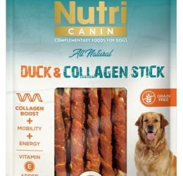 Nutri Canin Ördek Eti Sargılı Kolajen Çubuk Tahılsız Köpek Et Ödülü 80 Gr