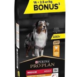 Pro Plan Medium Adult Tavuklu Yetişkin Köpek Maması 14+2,5 Kg