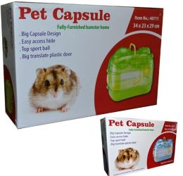 Pet Capsule Akrilik Hamster Kafesi