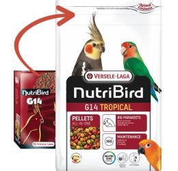 Versele Laga Nutribird G14 Tropical Paraket Pelet Yem 1 Kg