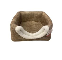 Petpretty Comfort Üç Fonksiyonlu Kedi Yatağı Krem 42x42x23cm