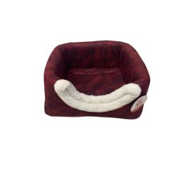 Petpretty Comfort Üç Fonksiyonlu Kedi Yatağı Kırmızı 42x42x23cm