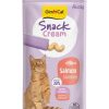 Gimcat Snack Cream Somonlu Kedi Ödülü 6x15gr