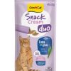 Gimcat Snack Cream Duo Ton Balıklı – Kedi Otlu Kedi Ödülü 6x15gr
