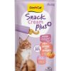 Gimcat Snack Cream Senior Somonlu – Balkabaklı Kedi Ödülü 6x15gr