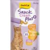 Gimcat Snack Cream Sterilised Tavuklu – Havuçlu Kedi Ödülü 6x15gr