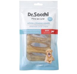 Dr.Sacchi Sığır Derisi Press Kemik Köpek Ödülü 5’li 100 Gr
