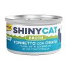 Gimcat Shinycat Broth Ton Balıklı ve Çipuralı Kedi Konservesi 70 gr
