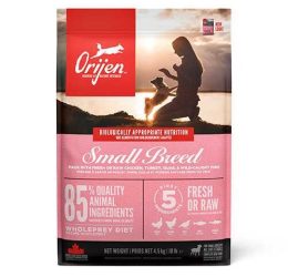 Orijen Small Breed Tüm Yaşam Evreleri İçin Küçük Irk Köpek Maması 4.5 Kg