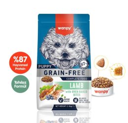 Wanpy Tahılsız Kuzulu Yavru Köpek Maması 1,5 Kg