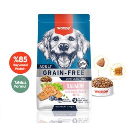 Wanpy Tahılsız Somonlu Yetişkin Köpek Maması 1,5 Kg