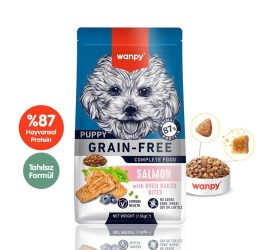 Wanpy Tahılsız Somonlu Yavru Köpek  Maması 1,5 Kg
