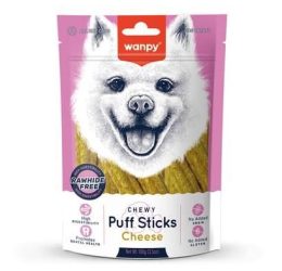 Wanpy Tahılsız Peynirli Köpek Çiğneme Ödülü 100 Gr
