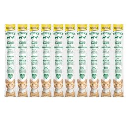 GimCat Sticks Kuzu ve Tavuklu Tavuk Etli Kedi Ödül Çubugu 50 Gr
