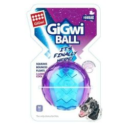 Gigwi Ball Sert Top 6 Cm Şeffaf Renkli Köpek Oyuncağı