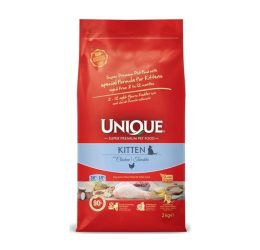 Unique Tavuklu Düşük Tahıllı Yavru Kedi Maması 2 Kg