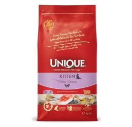 Unique Somonlu Düşük Tahıllı Yavru Kedi Maması 1,5 Kg
