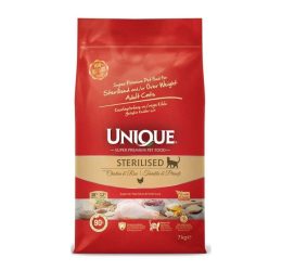 Unique Tavuklu Sterilised Yetişkin Kedi Maması 7 kg