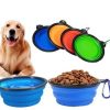 Katlanabilir Kedi Köpek Mama Su Kabı