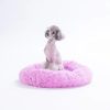 Pawstar Donut Kedi Köpek Yatağı Lila ( Large ) 65Cm
